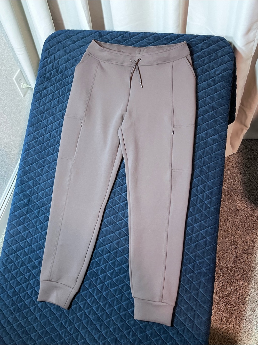 32 Degrees Taupe Drawstring Jogger Pants